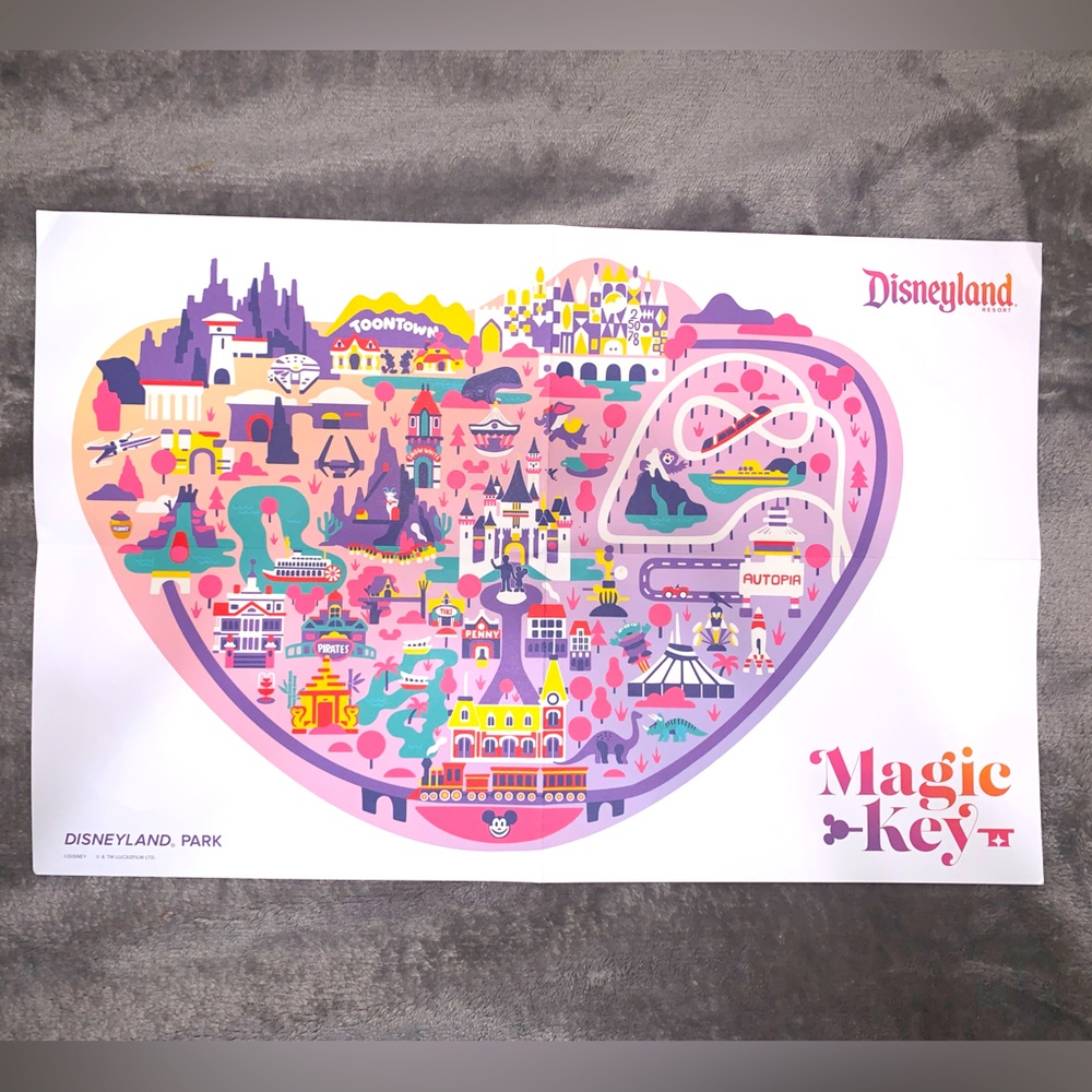 Disneyland Map